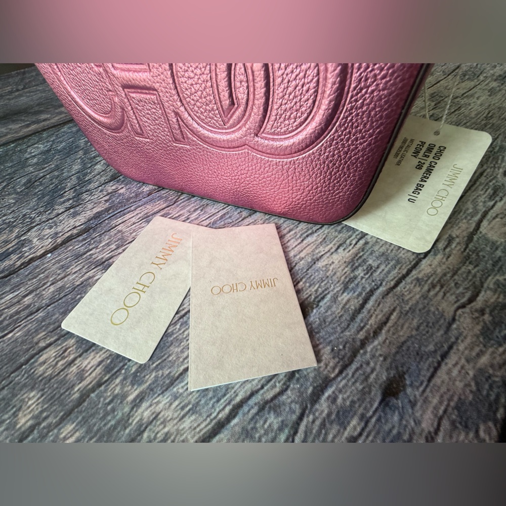 Jimmy Choo Pink Crossbody Bag - Picture 9 of 12